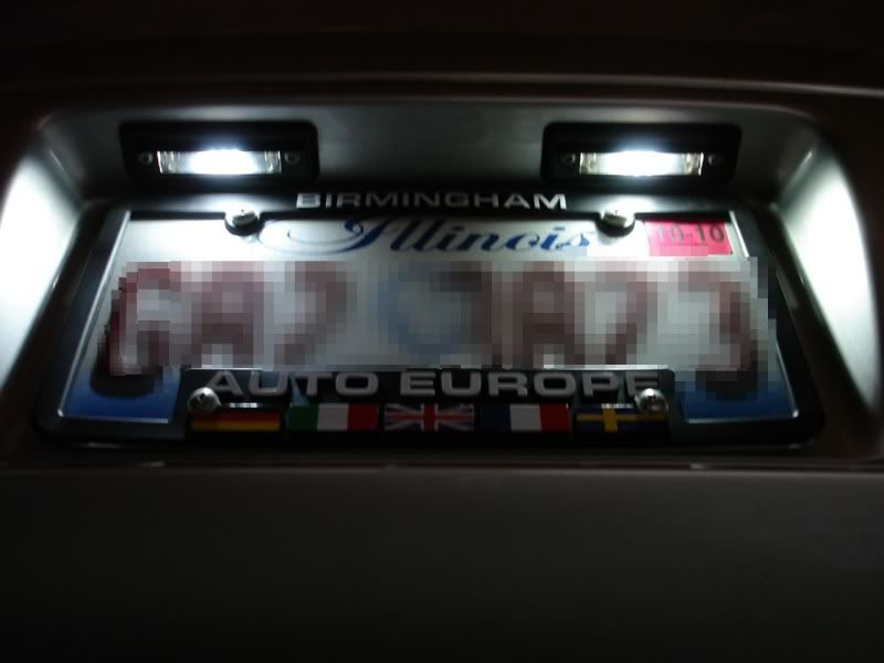 HOW TO Licence Plate LEDs... Cadillac Owners Forum